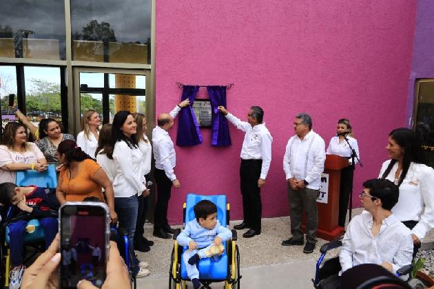 Inaugura gobernador obra en beneficio de niñas y niños del CRIT Altamira